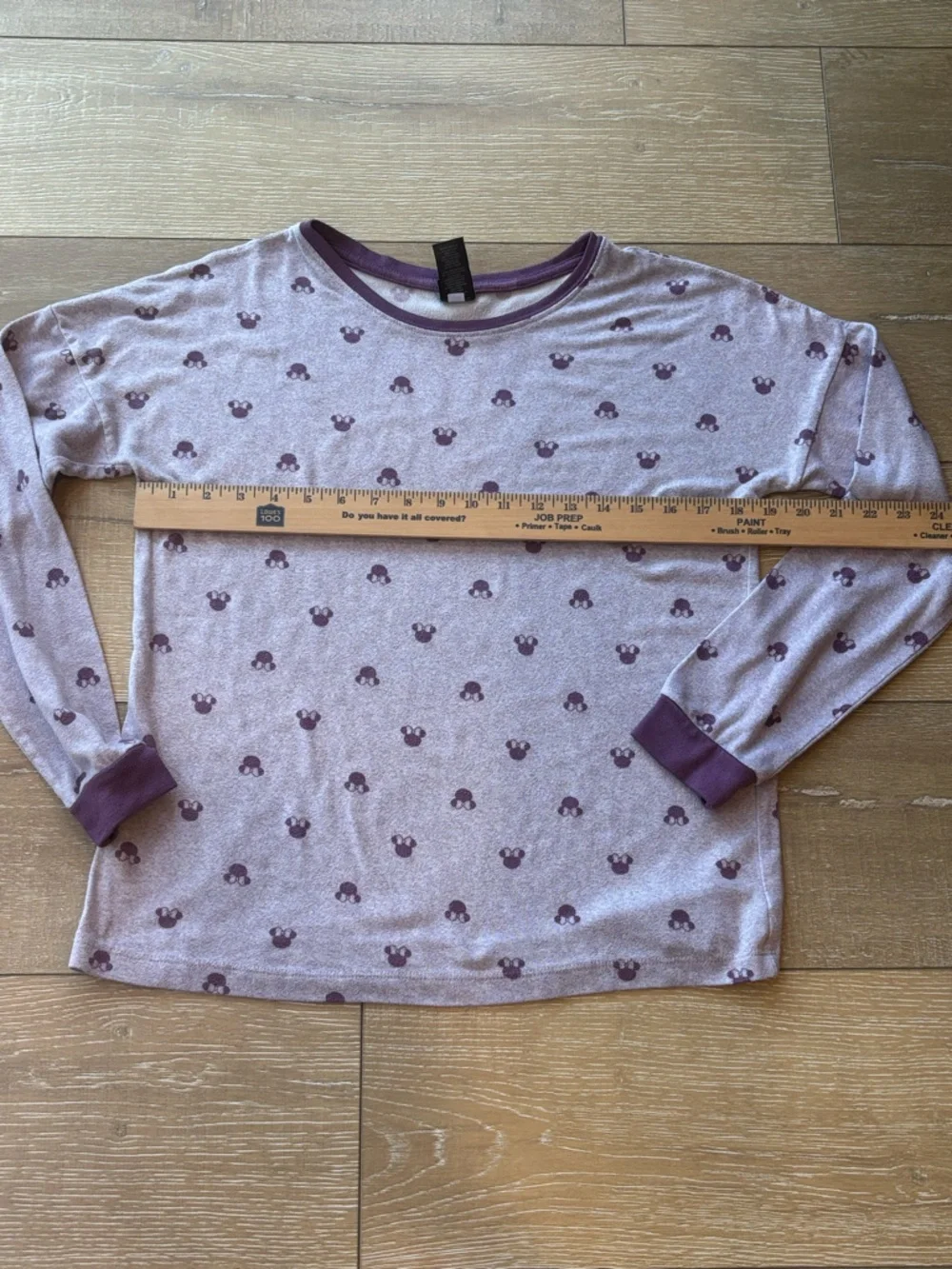 Disney  Minnie Mouse Purple Lounge PJ Set - Small - Picture 9 of 13